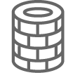 Stacked Poker Chips Icon