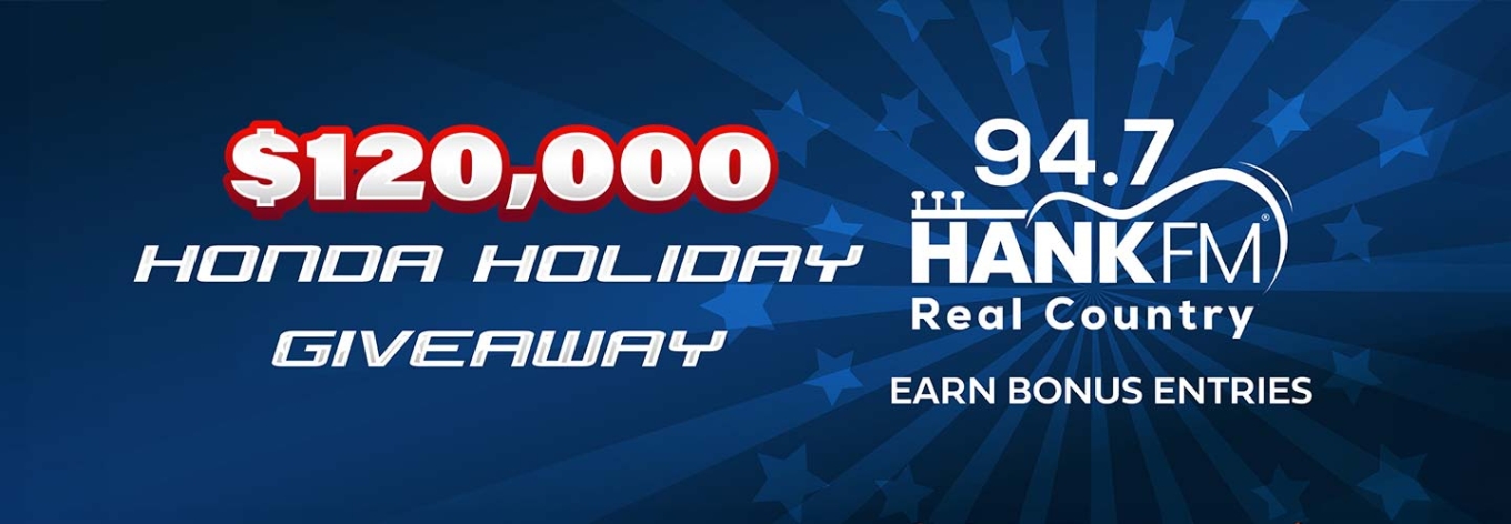 $120,000 Honda Holiday Bonus Entries